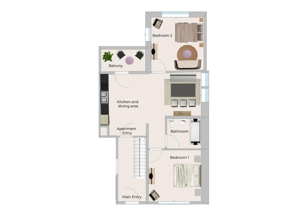 Apartment Suedwind - Beautiful Premium Apartment With 2 Bedrooms Near Rhine Falls & Zurich Airport In Klettgau Weisweil  外观 照片